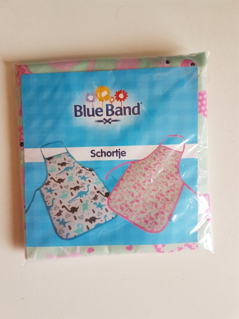 Blue band schortje, Ophalen of Verzenden, Blauw
