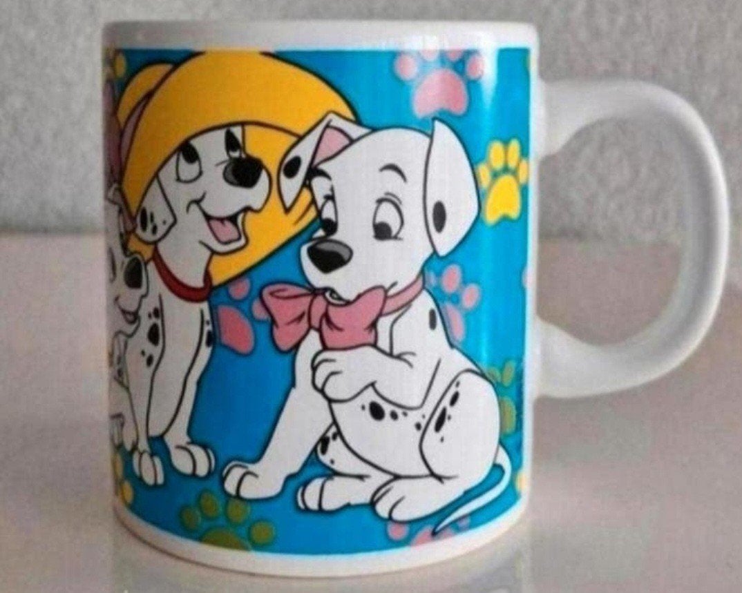 Beker Disney 101 Dalmatiers, Ophalen of Verzenden, Zo goed als nieuw, Servies