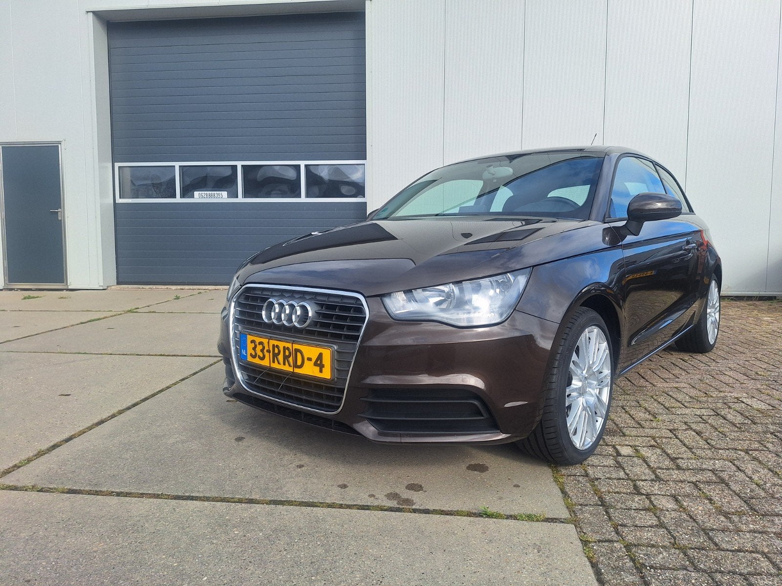 Audi A1 1.4 Tfsi 90KW 2011 nieuwe apk, Auto's, Audi, Voorwielaandrijving, A1, Bruin, 4 stoelen