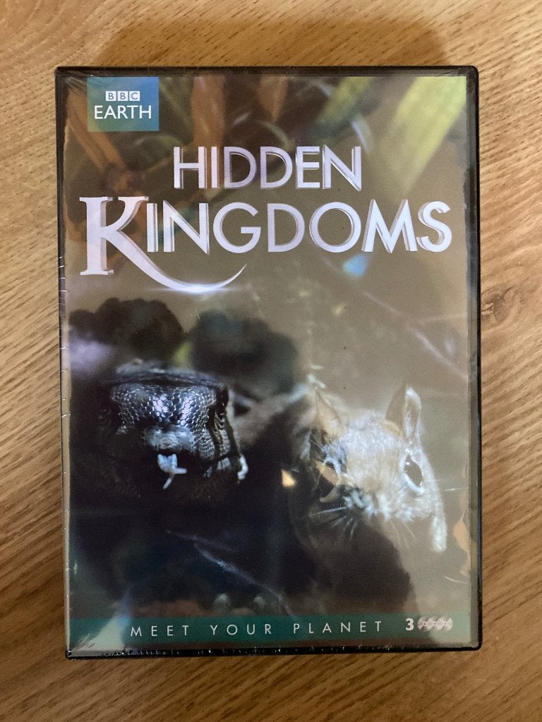 DVD Hidden Kingdoms 3 DVD's (BBC Earth) nieuw, Alle leeftijden, Ophalen of Verzenden, Nieuw in verpakking, Natuur