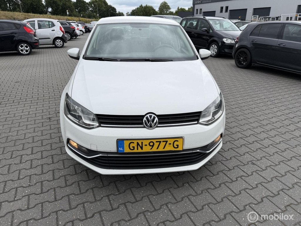 Volkswagen Polo 1.2 TSI Comfortline navi erco, Auto's, Volkswagen, Stof, 4 cilinders, Wit, Origineel Nederlands