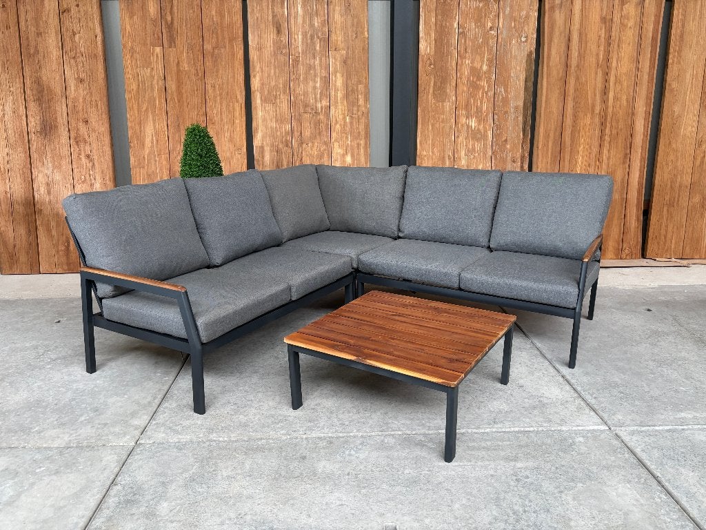 Loungehoek Naomi | alu antraciet, Tuin en Terras, Ophalen, Nieuw
