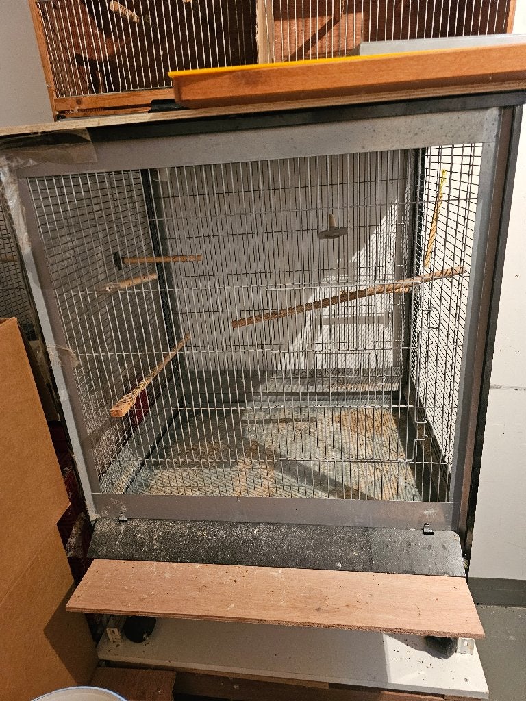Kooien, Dieren en Toebehoren, Ophalen of Verzenden, Zo goed als nieuw, Metaal, Vogelkooi
