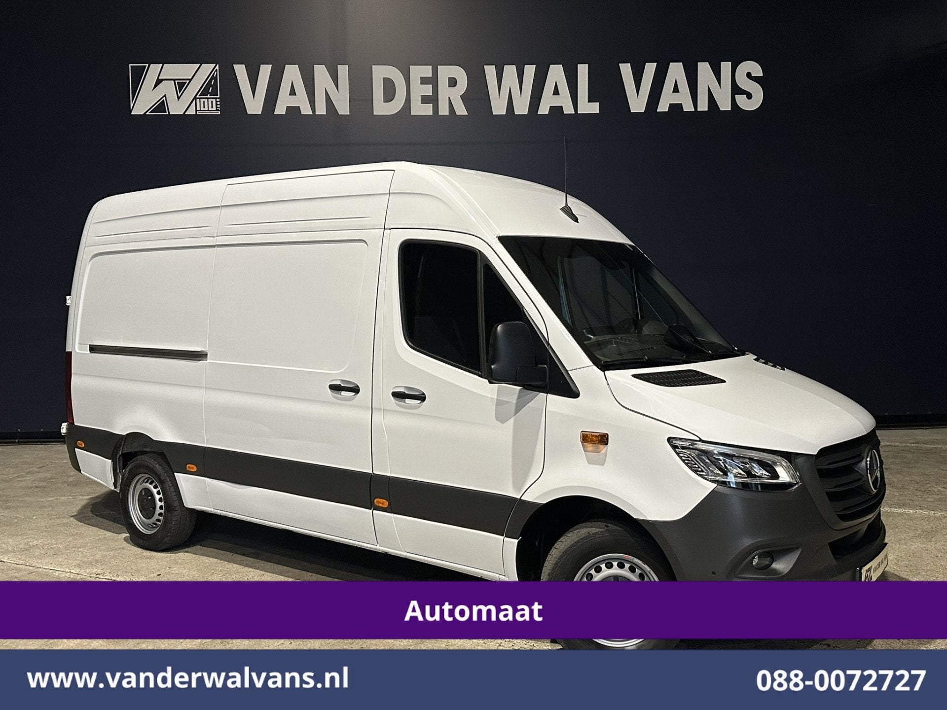Mercedes-Benz Sprinter 317 CDI 170pk 9G-Tronic Automaat L2H2, Automaat, Dealer onderhouden, Gebruikt, 4 cilinders