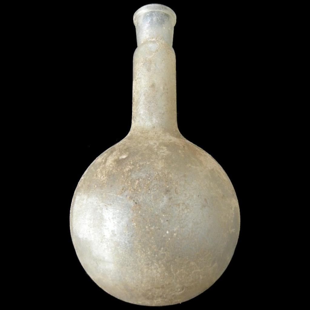 Grote antieke fles Bodemvondst, Antiek en Kunst, Ophalen of Verzenden