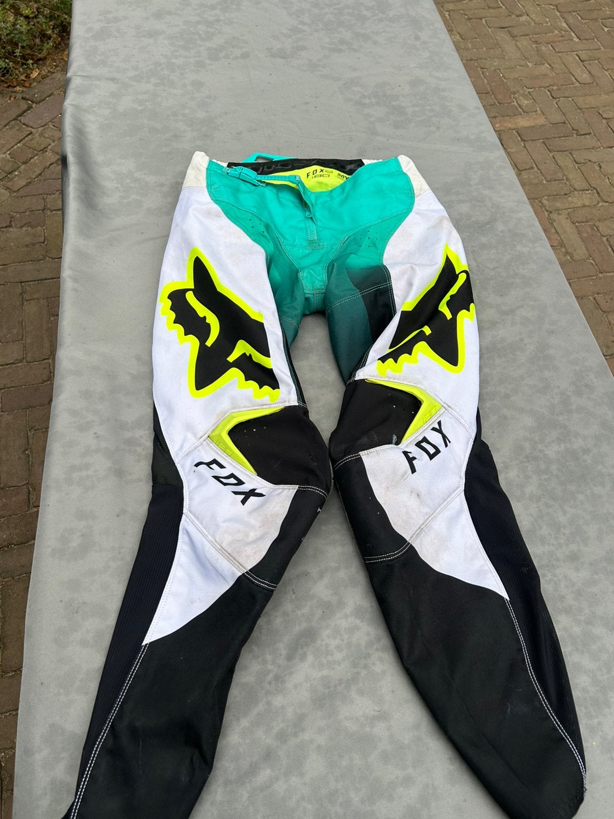 Crossbroek FOX 180, maat 28 Jeugd ., Ophalen of Verzenden, Tweedehands, Broek | textiel