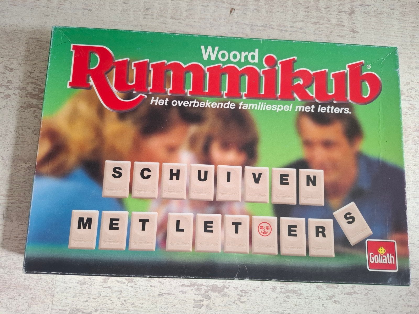 woord Rummikub spel groot formaat, Een of twee spelers, Ophalen of Verzenden, Zo goed als nieuw