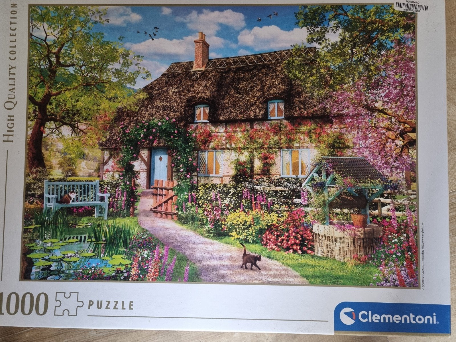 Legpuzzel 1000 stukjes, Ophalen of Verzenden, 500 t/m 1500 stukjes, Gebruikt
