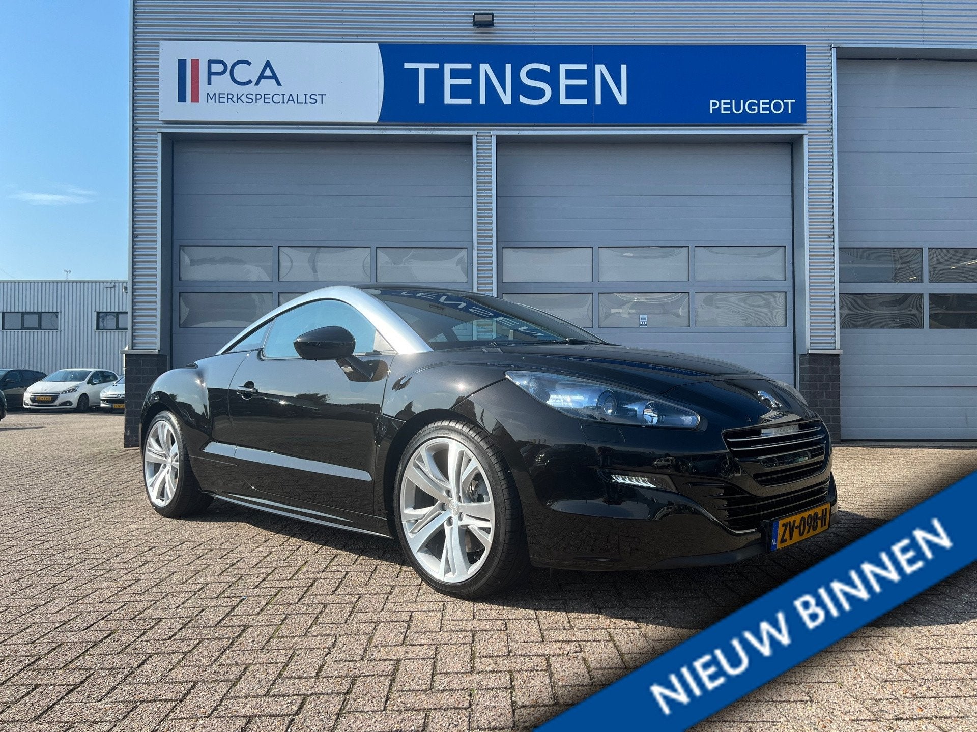 Peugeot RCZ 1.6 THP 200PK | Vol leder | Xenon | Electrische, Auto's, 15 km/l, Gebruikt, Zwart, 4 cilinders