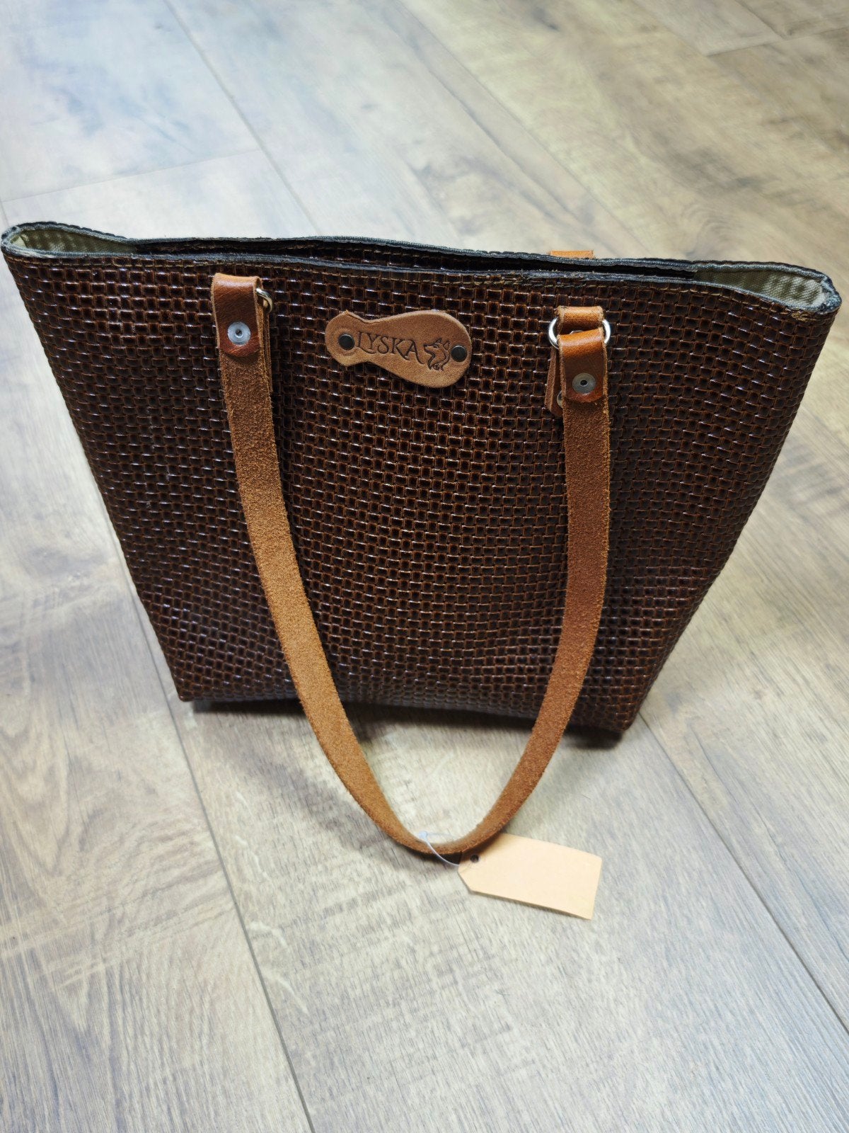 Leren damestas handgemaakt, Handtas, Nieuw, ?, ?