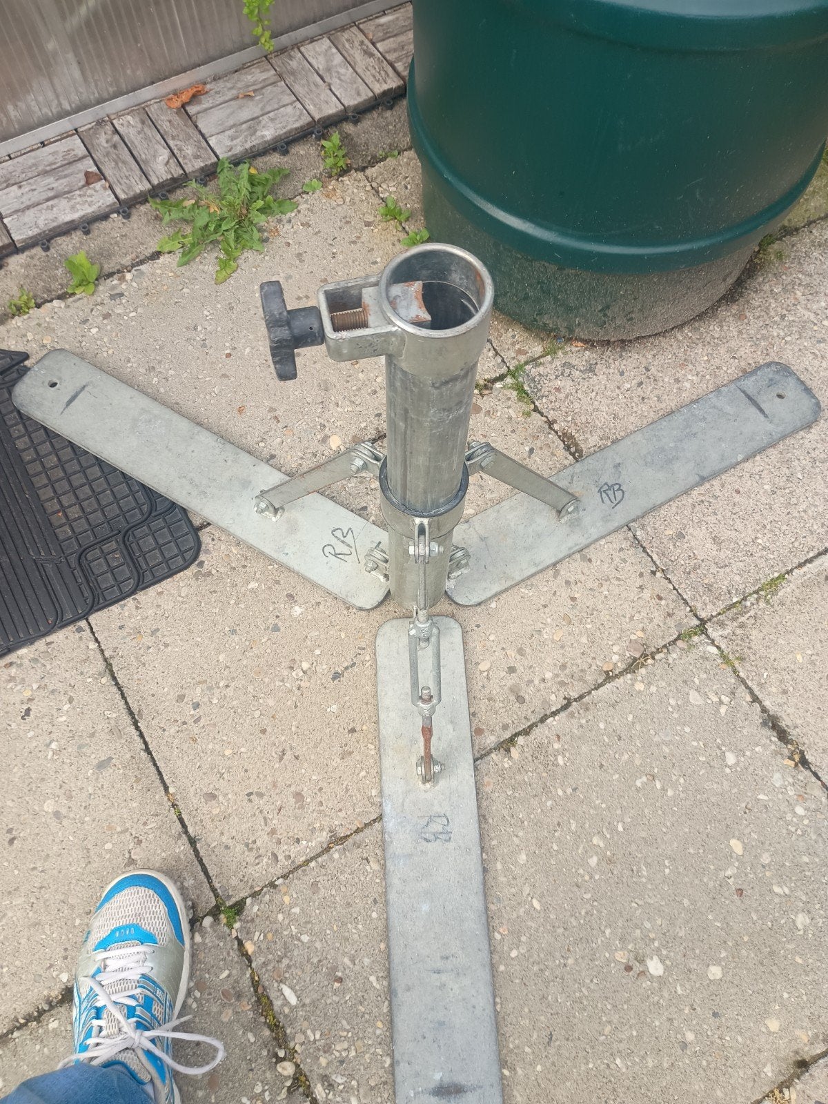 Zware parasolvoet, Ophalen of Verzenden, Minder dan 1 meter, Parasolvoet