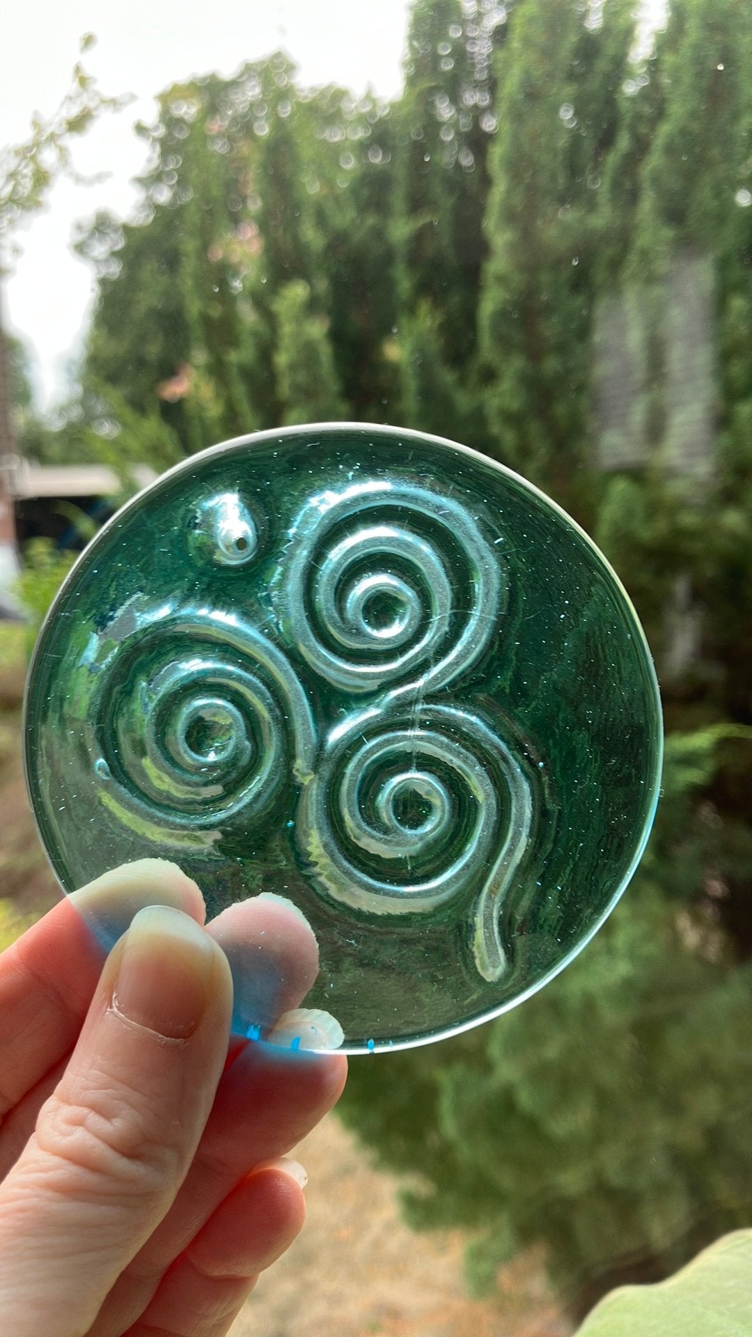 vintage Holmegaard raamhanger. Glas, Antiek en Kunst, Antiek | Glas en Kristal, Ophalen of Verzenden