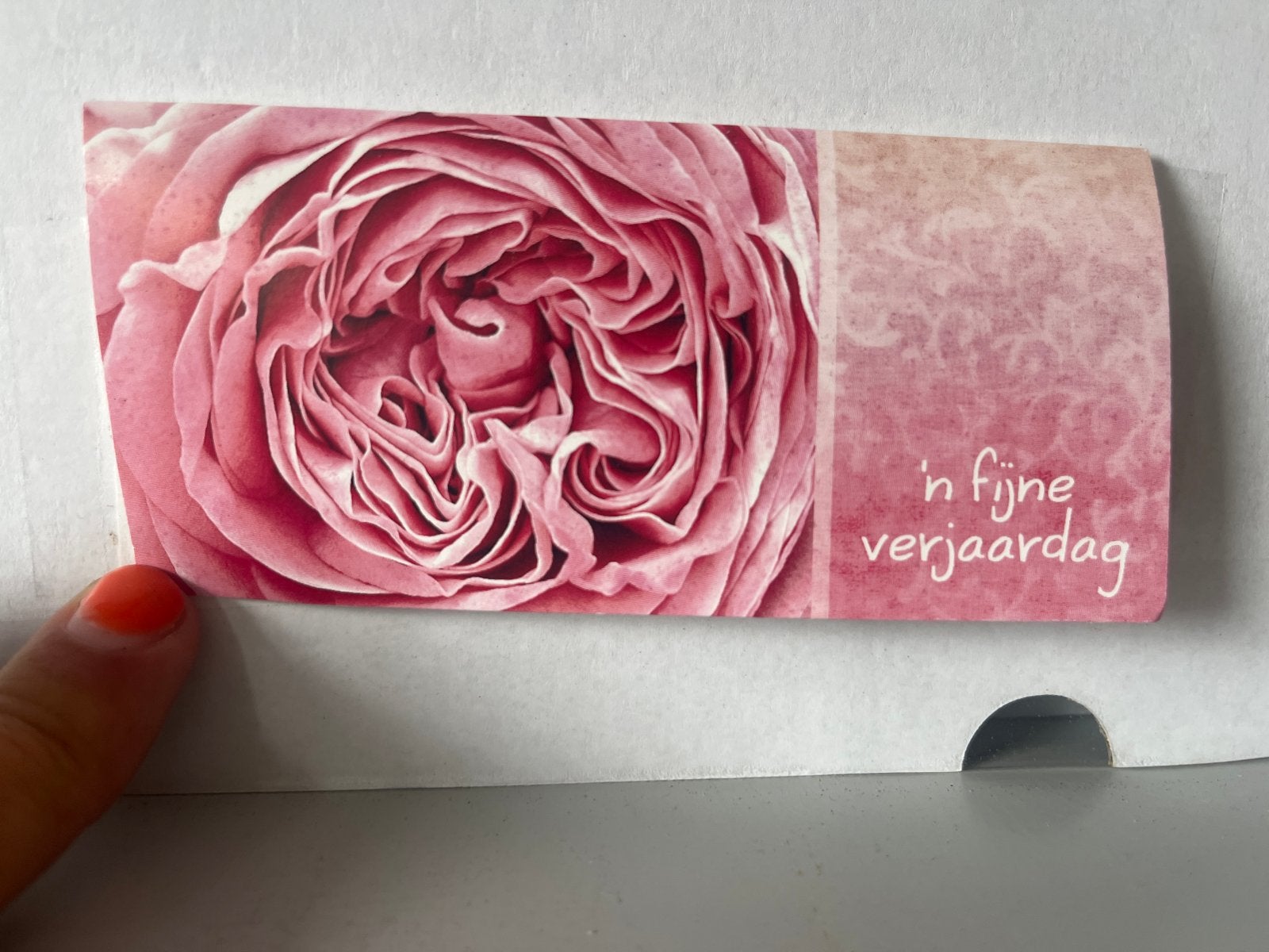 Bloemen kaartjes bedank kaartjes 50’stuks verschillende, Ophalen of Verzenden