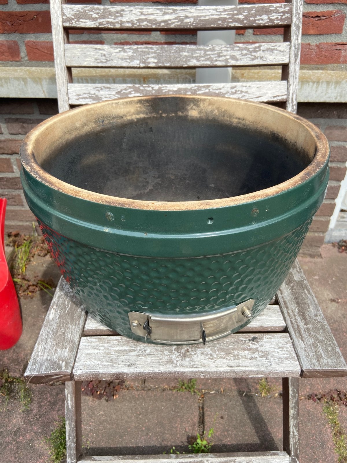 Big green egg minimax base, Ophalen, Gebruikt