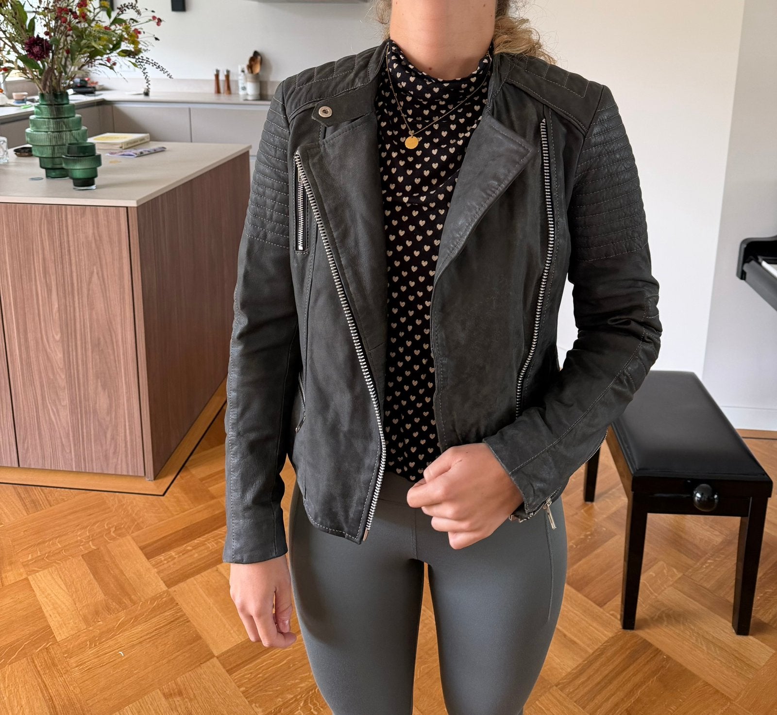 Leren Goosecraft jas dames S, Nieuw, Ophalen of Verzenden, Jasje, Maat 36 (S)