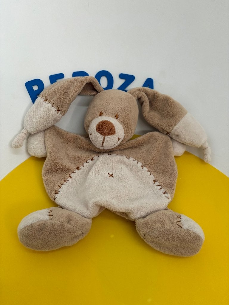 K2473 nicotoy doekje konijn bruin, Ophalen of Verzenden, Zo goed als nieuw, Overige typen