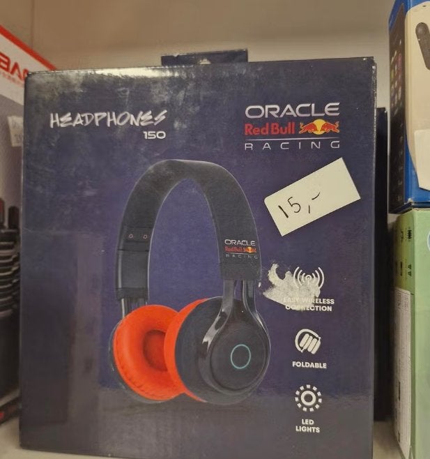 Oracle Red Bull Racing Draadloze Koptelefoon - Opvouwbaar