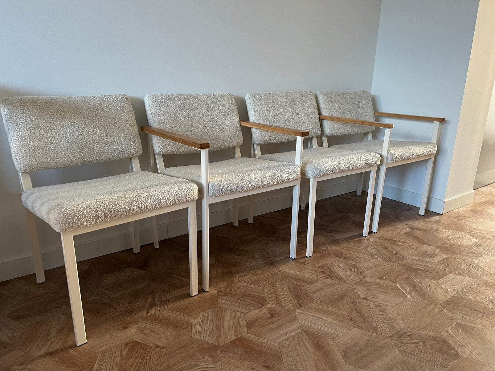 Eetkamerstoelen 4 stuks, Ophalen of Verzenden, Zo goed als nieuw, Overige kleuren, Vier