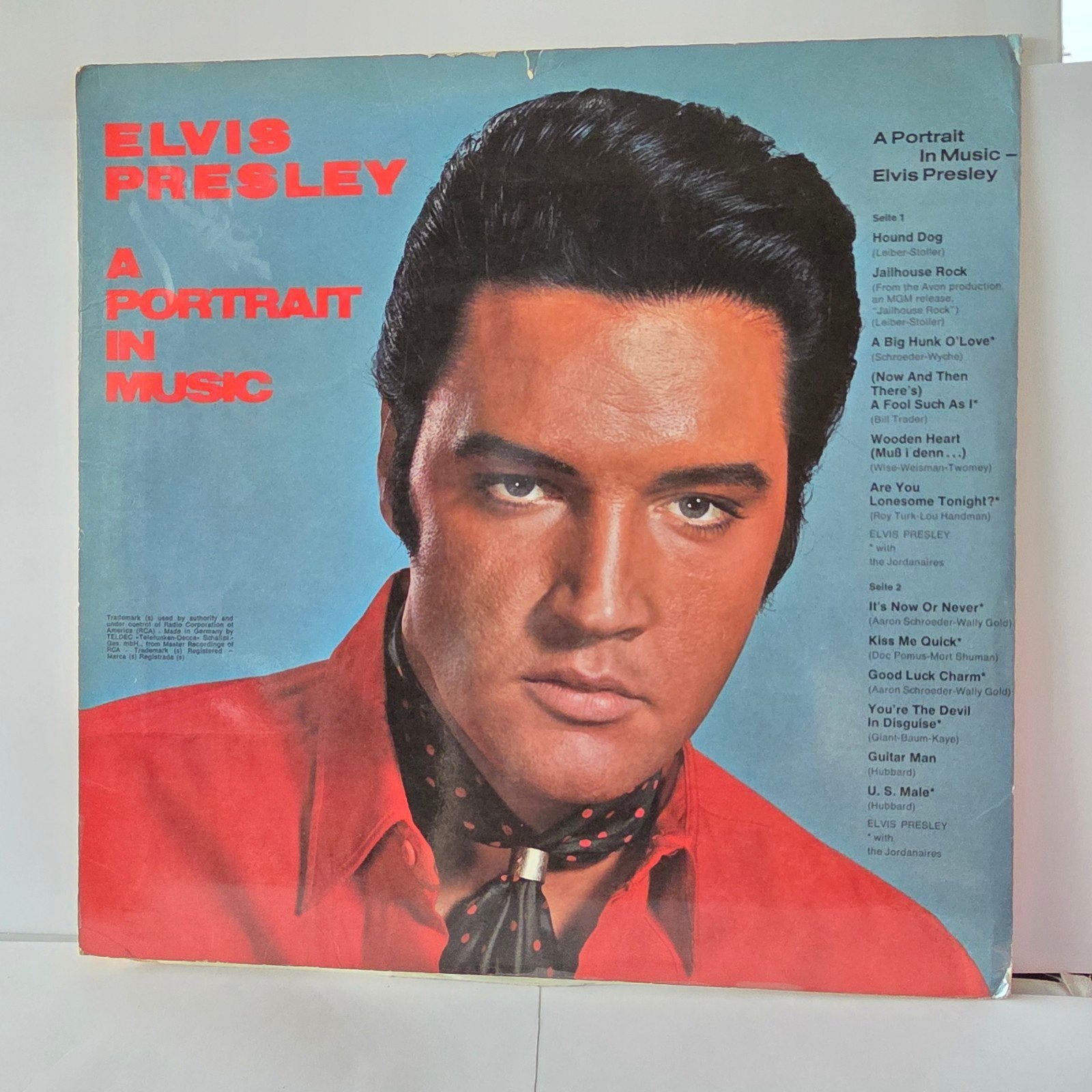 Elvis Presley - A Portrait in Music LP (1970), Ophalen of Verzenden, Gebruikt, 12 inch
