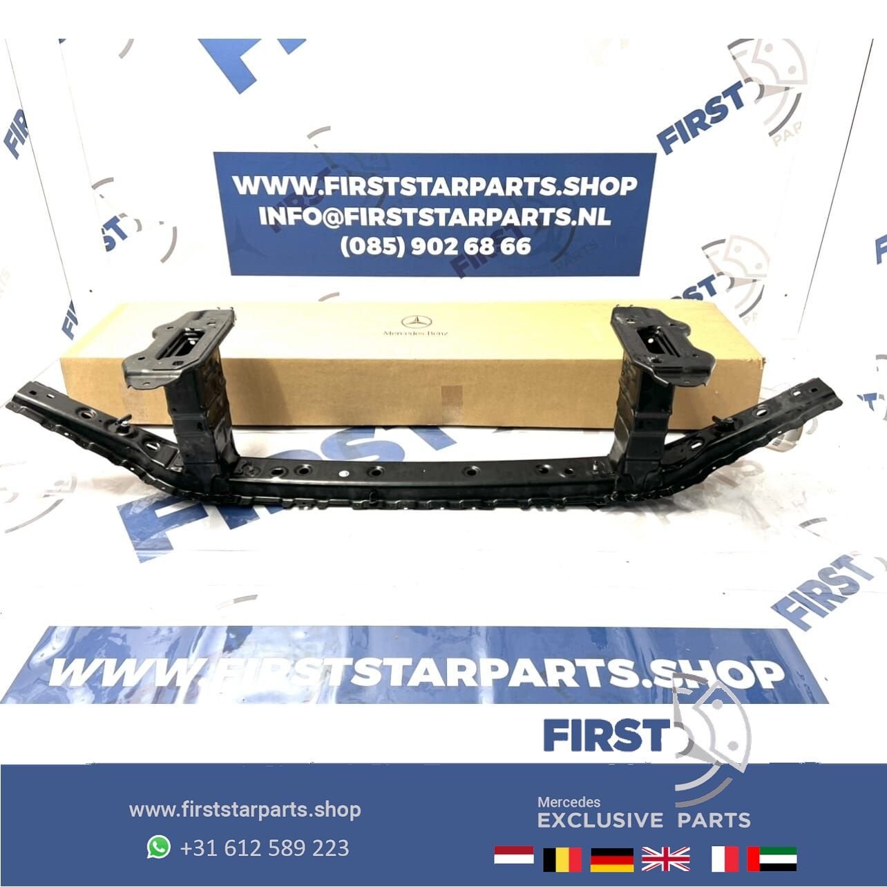 A1676207900 W167 V167 C167 GLE AMG VOORFRONT BUMPERBALK FRON, Gebruikt, -, Voor, Ophalen of Verzenden