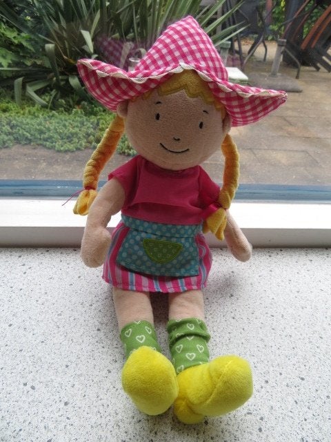 Zachte pop FIEN van Hoorne Entertainment 2023, Gebruikt, Ophalen of Verzenden, Middelgroot (20 tot 80 cm), Meerkleurig