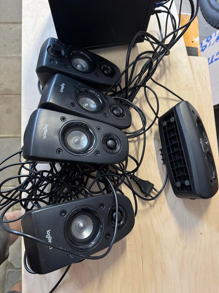 Logitech Surround Set Z506, Ophalen of Verzenden, Zo goed als nieuw