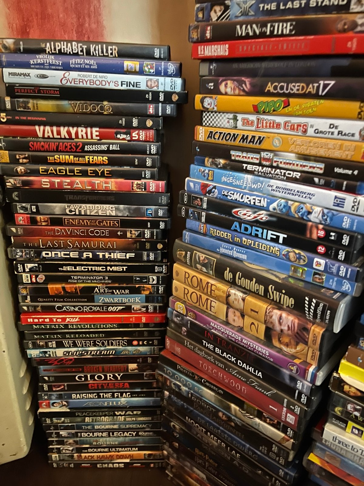 partij dvd's & dvd-boxen (150+ stuks), Alle leeftijden, Ophalen, Zo goed als nieuw