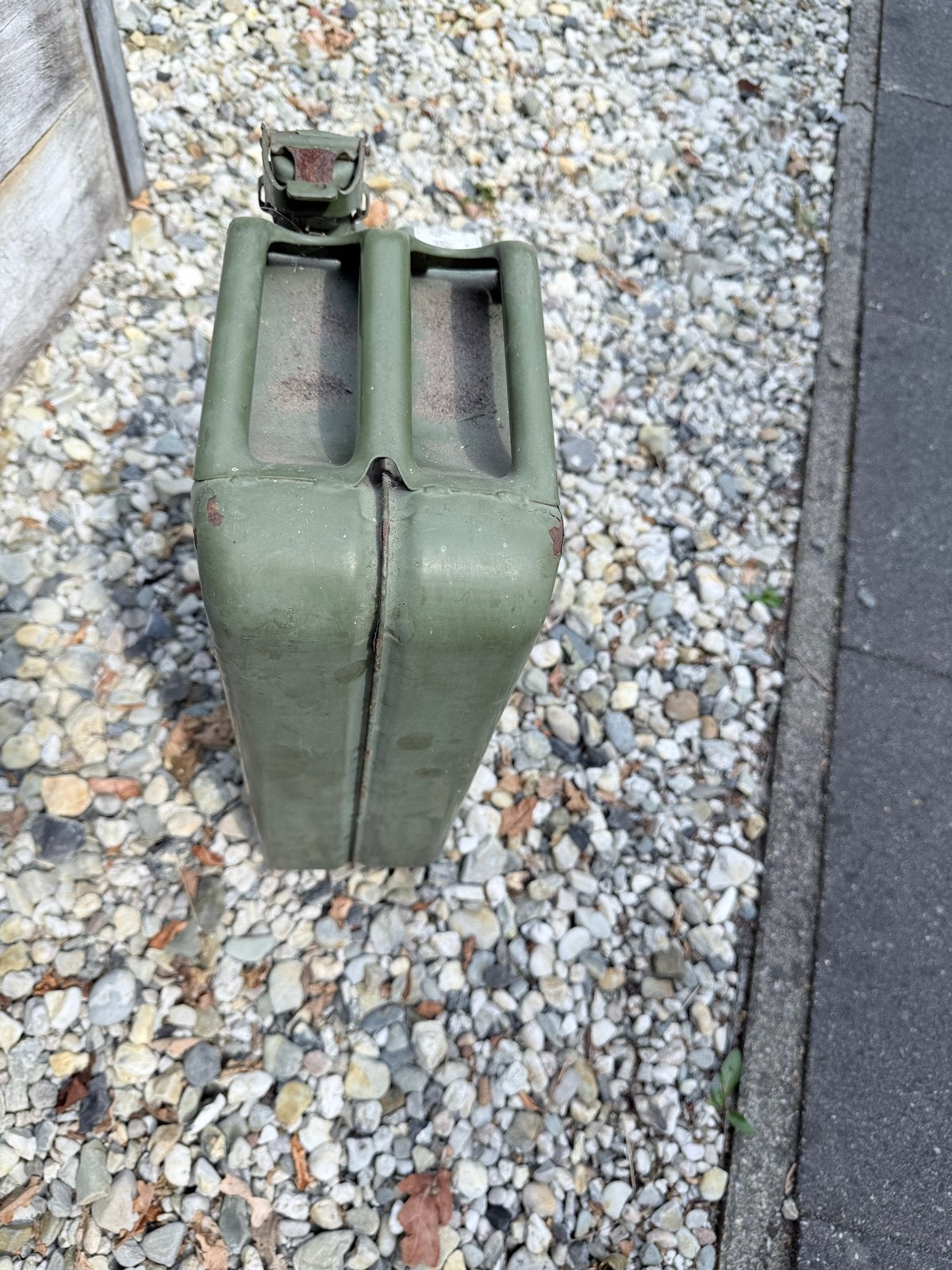 Vintage Leger Jerrycan - Groen - 20 Liter, Ophalen, Landmacht, Overige gebieden, Overige typen