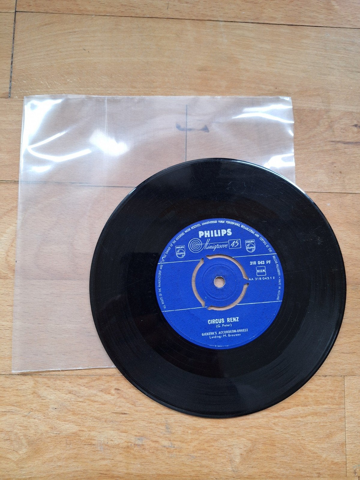 Giekerek's Accordeon-Orkest - Neapolitanisches Standchen /Ci, Gebruikt, Overige genres, 7 inch, Ophalen of Verzenden