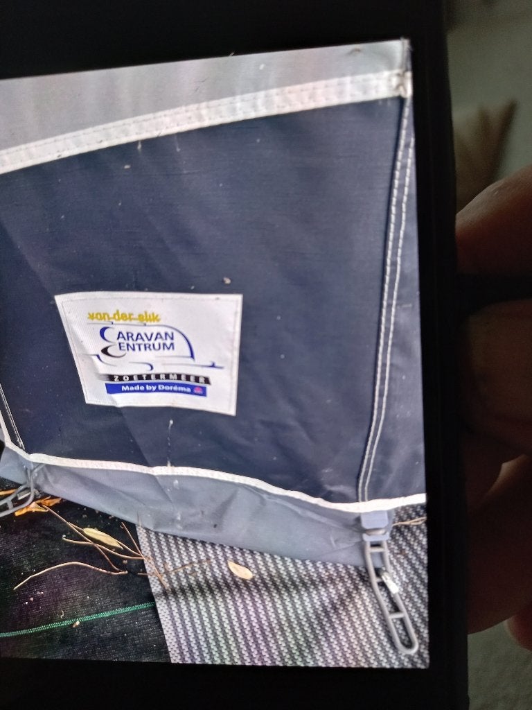 voortent caravan, Ophalen, Nieuw, Ten Cate All Season 200g/m2, Dorema