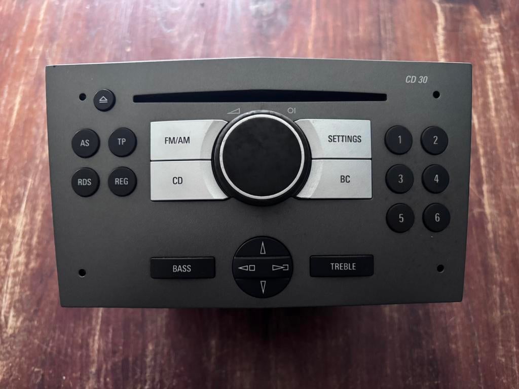 Radio CD30 Opel Zafira Astra etc, Ophalen of Verzenden, Zo goed als nieuw