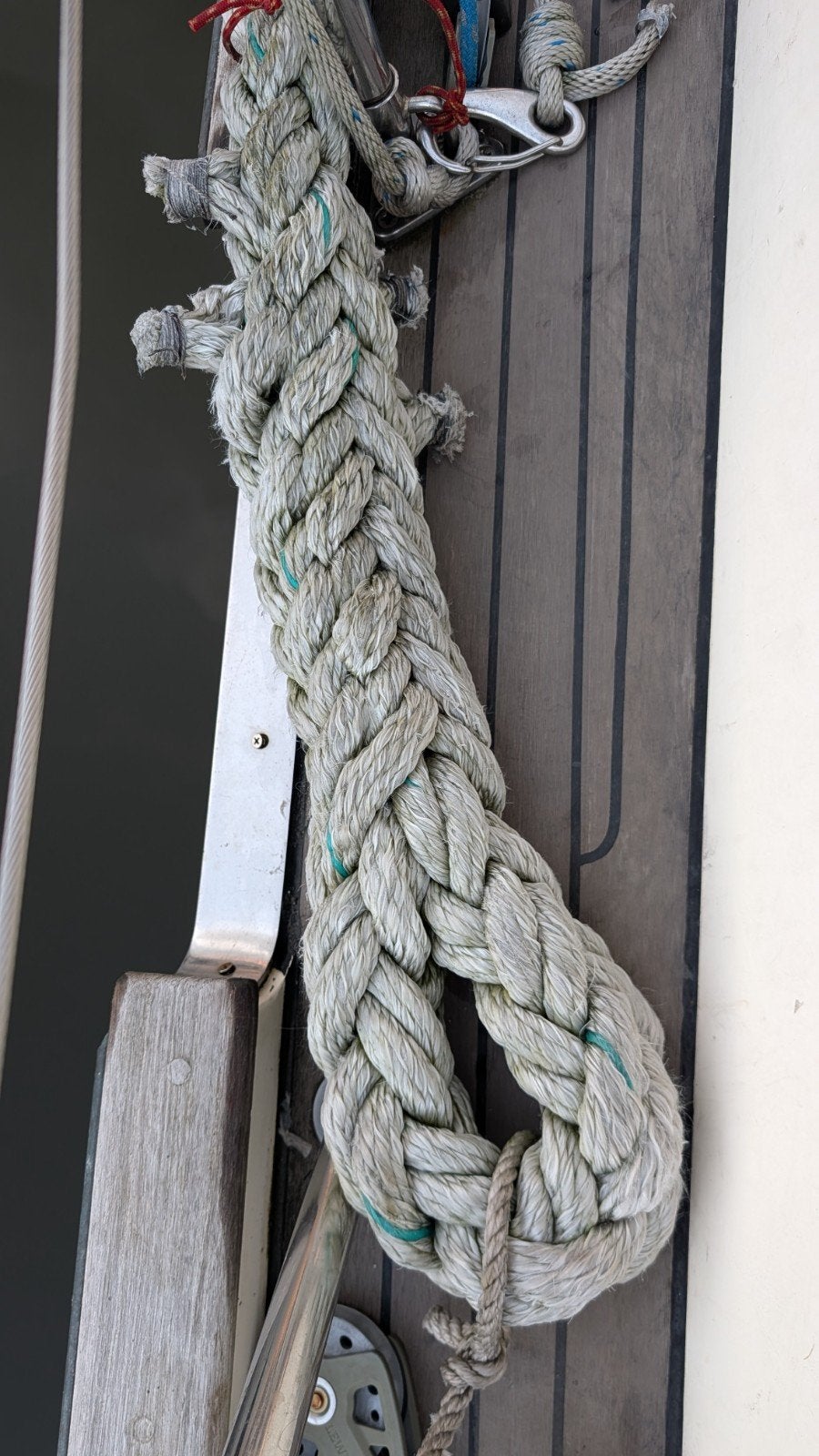 2x Kabelaring - ruim 7 meter, diameter 6cm, Ophalen