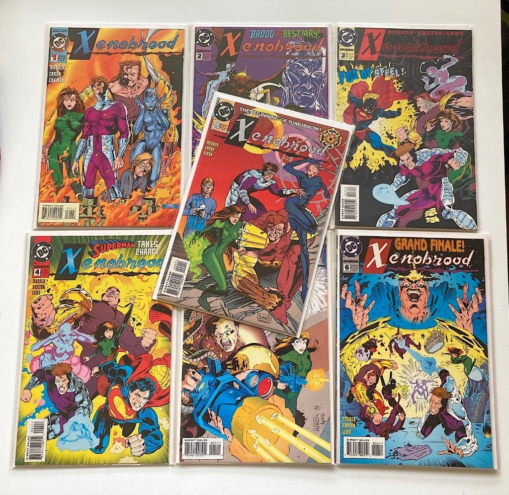 Xenobrood #0-6 (set) DC Comics 1994 (Zero Hour issues), Boeken, Strips | Comics, Ophalen, Amerika, Complete serie of reeks, Nieuw