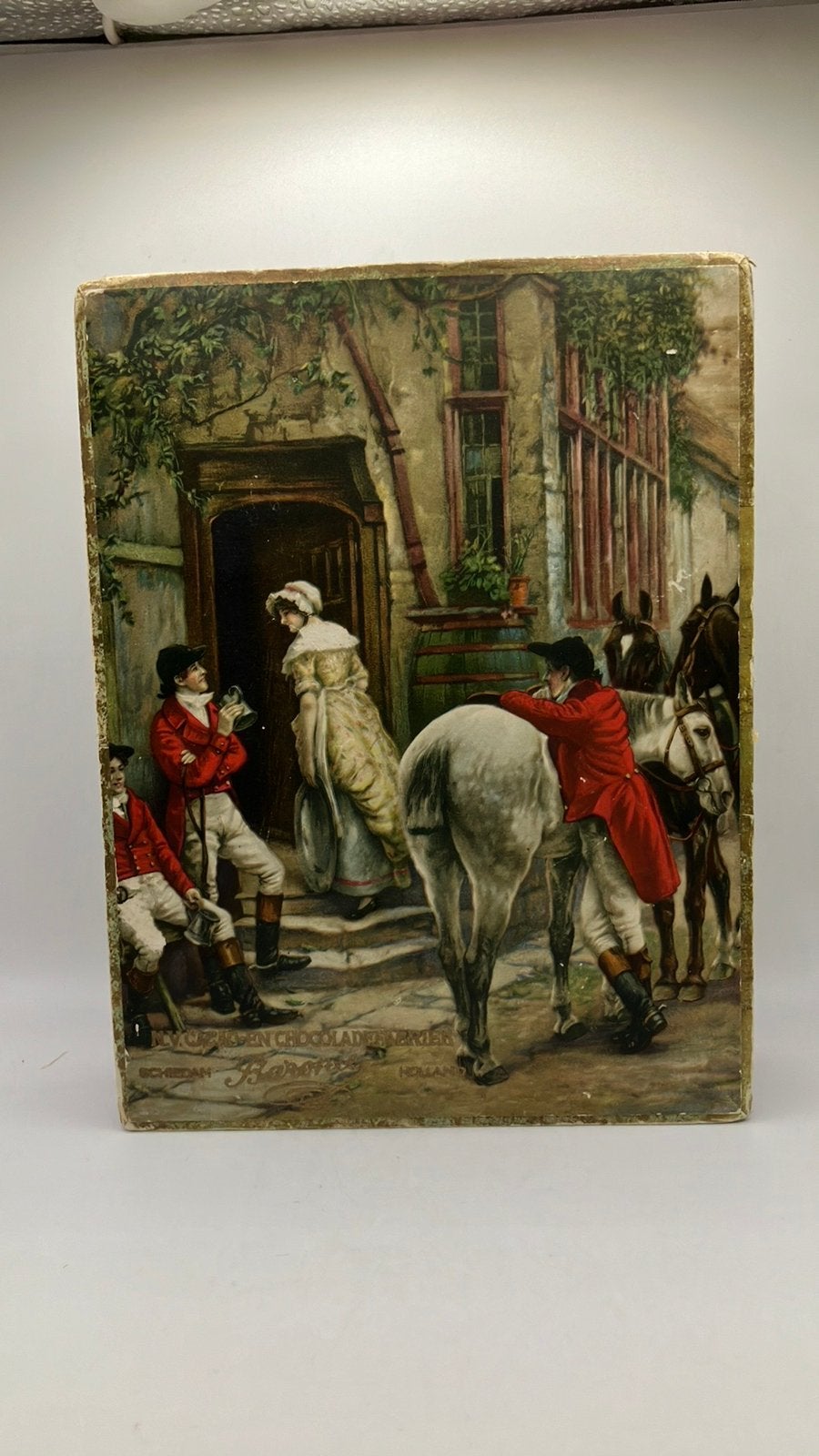 Kartonnen Chocolade doos Baronie., Ophalen of Verzenden