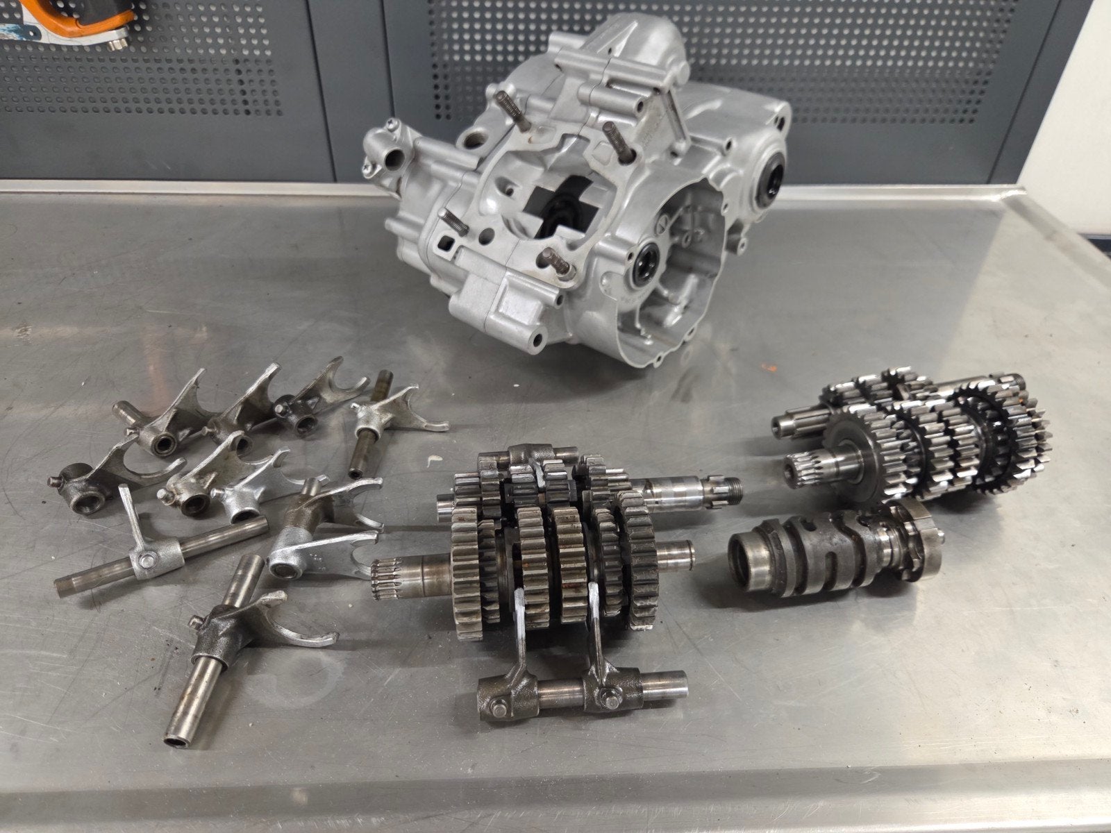 Suzuki RM 125 carter carterset versnellingsbak, Motoren, Ophalen of Verzenden