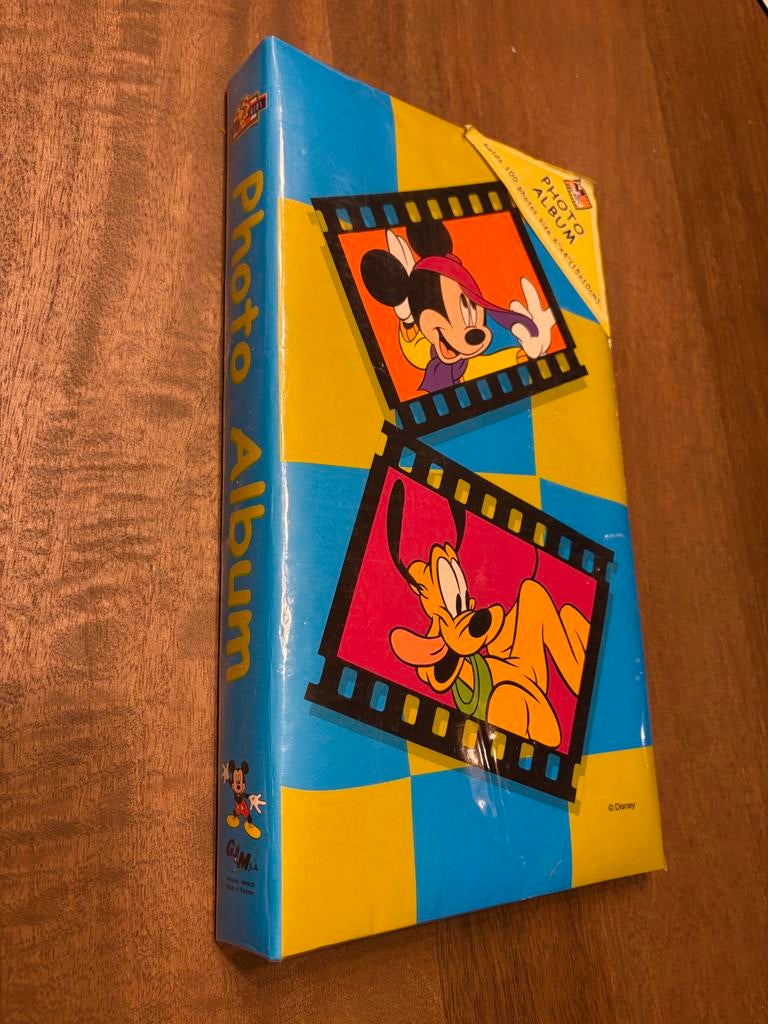 Nieuw Disney Kids Fotoalbum voor 100 foto's - Mickey & Pluto, Ophalen of Verzenden, Nieuw, Fotoalbum