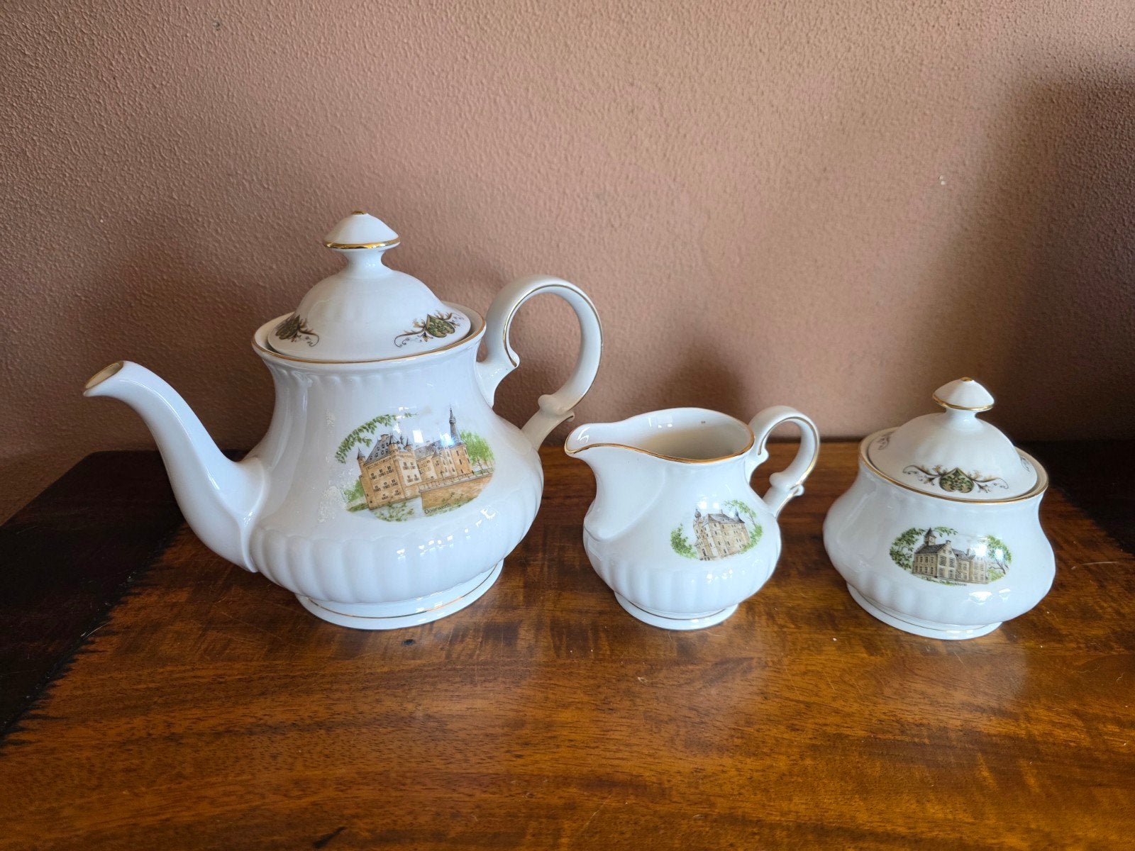Origineel Dutch castles l Porseleinen  servies, Antiek en Kunst, Ophalen of Verzenden