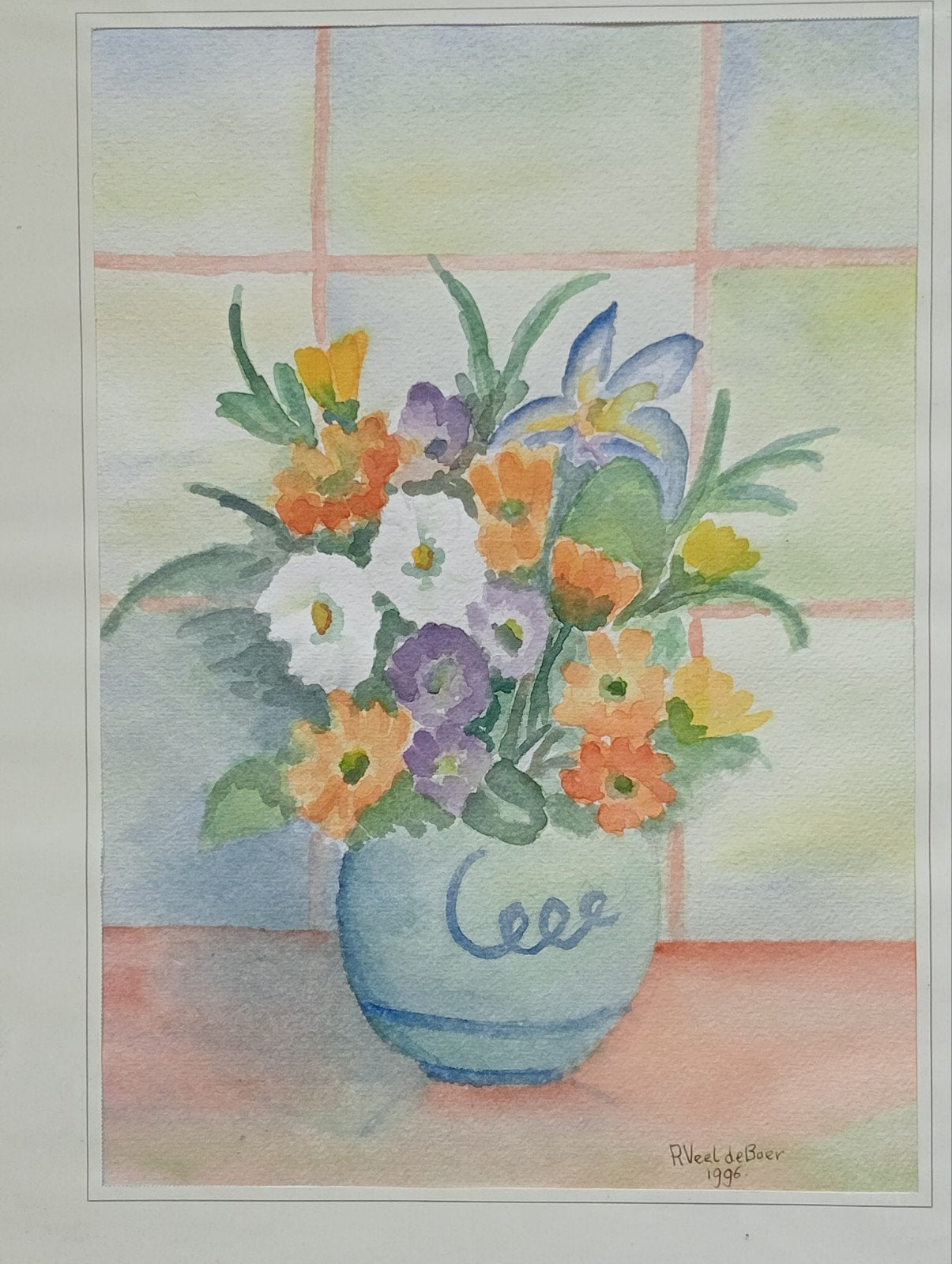 Stilleven R.Veel de Boer 1996, Ophalen of Verzenden