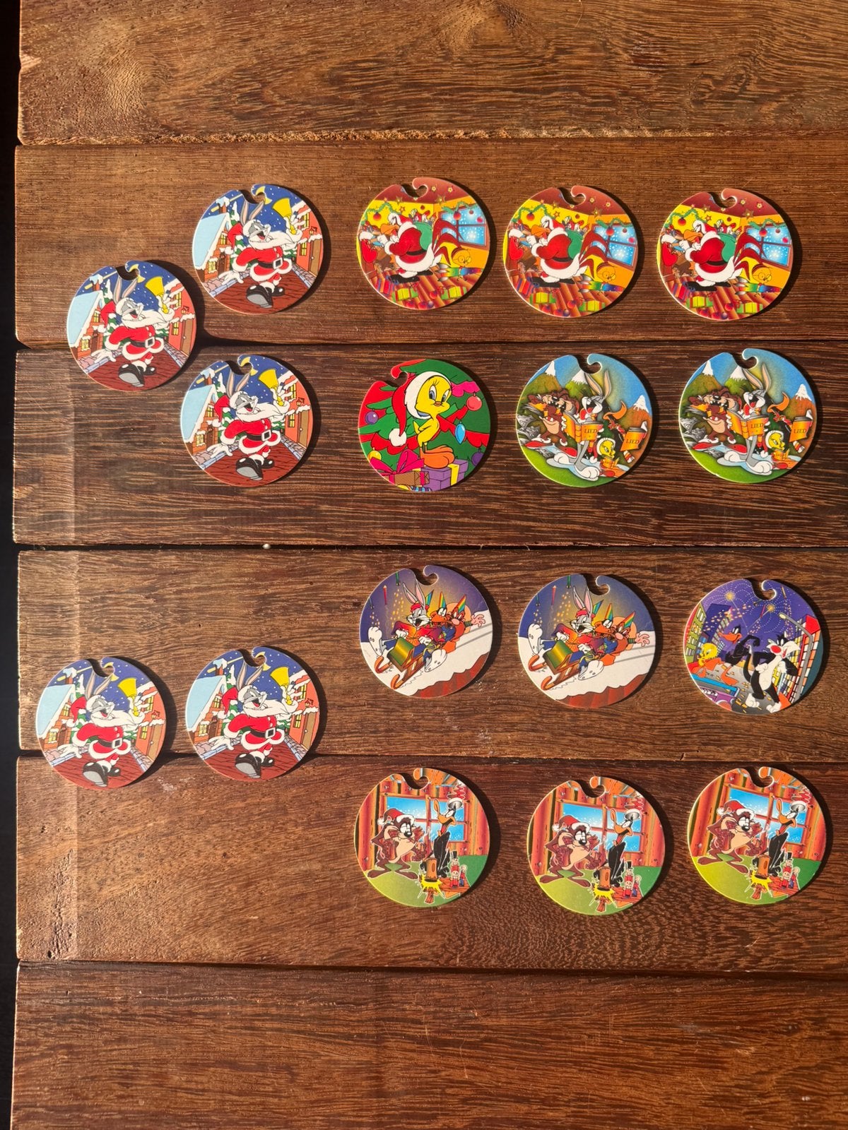 Original Vintage Christmas Flippo’s / 50% offcentre error’s, Verzamelen, Flippo's, Ophalen of Verzenden, Kerstflippo's, Losse flippo's
