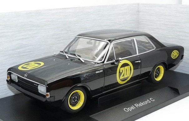 Opel Rekord C 1967 #201 Zwart 1:18 MCG Models, Hobby en Vrije tijd, Modelauto's | 1:18, Overige merken, Tschuiten@hotmail.com