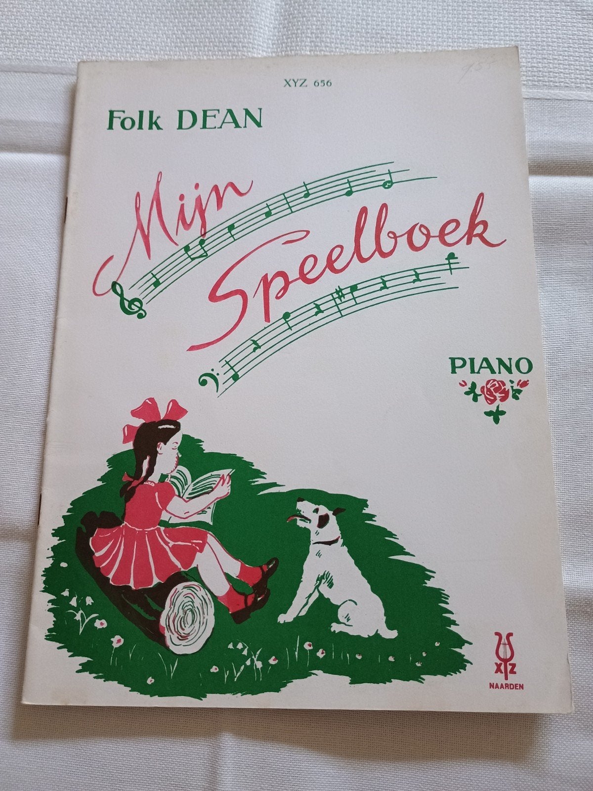 Folk Dean - Mijn Speelboek, Muziek en Instrumenten, Bladmuziek, Ophalen of Verzenden, Gebruikt, Les of Cursus