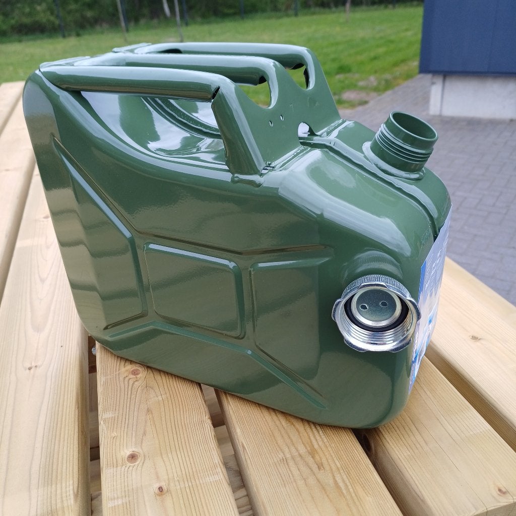 Europese metalen jerrycan magnetische dop 10 l., Auto diversen, Ophalen of Verzenden, Nieuw