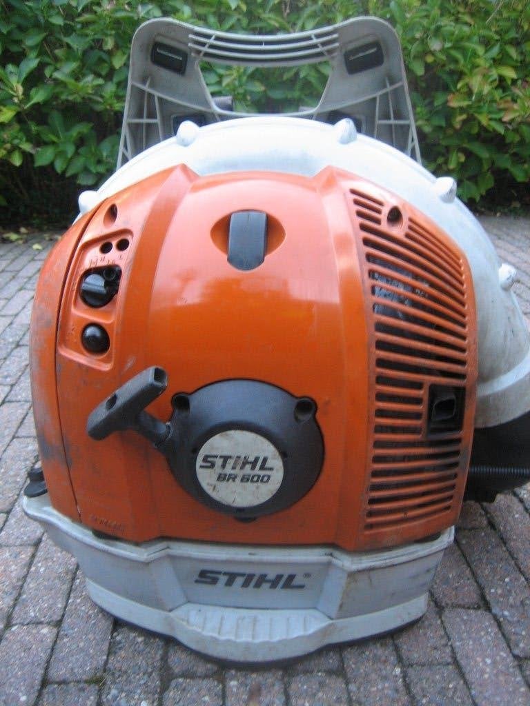 Stihl BR600 Bladblazer Ruggedragen Benzine 4-Mix, Ophalen, Gebruikt, Ruggedragen, Stihl