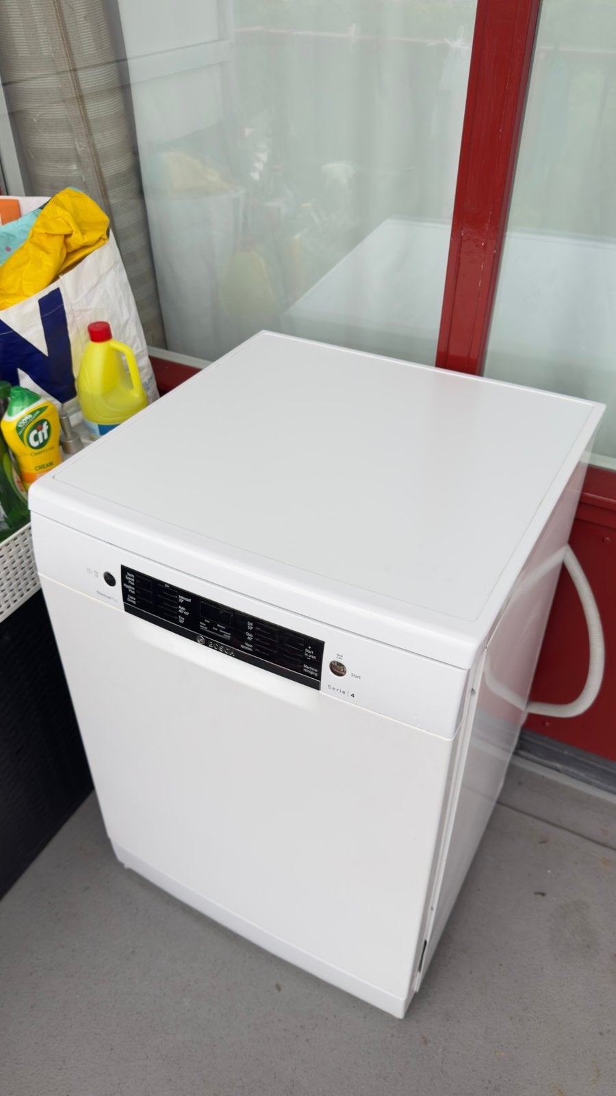 Bosch Serie 4 Silence Plus vaatwasser – SMS46GW00N/09, Ophalen, Eco programma, 60 cm of meer, Zo goed als nieuw