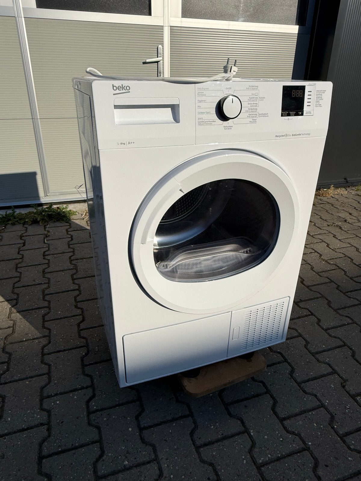Beko Doger DF8412Tamm, Ophalen, 8 tot 10 kg, Zo goed als nieuw, 85 tot 90 cm