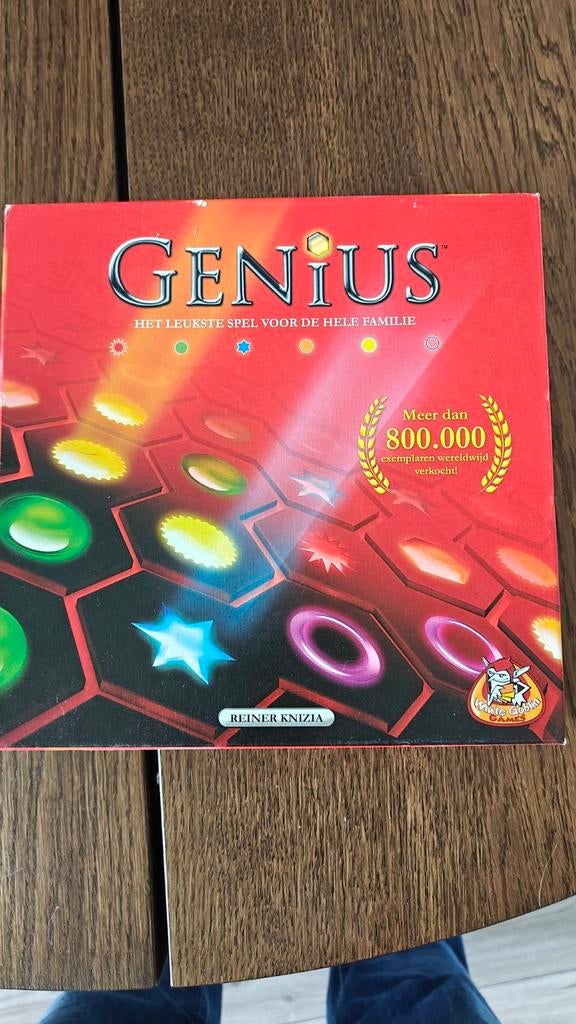 Genius bordspel, compleet en in goede staat., Ophalen of Verzenden