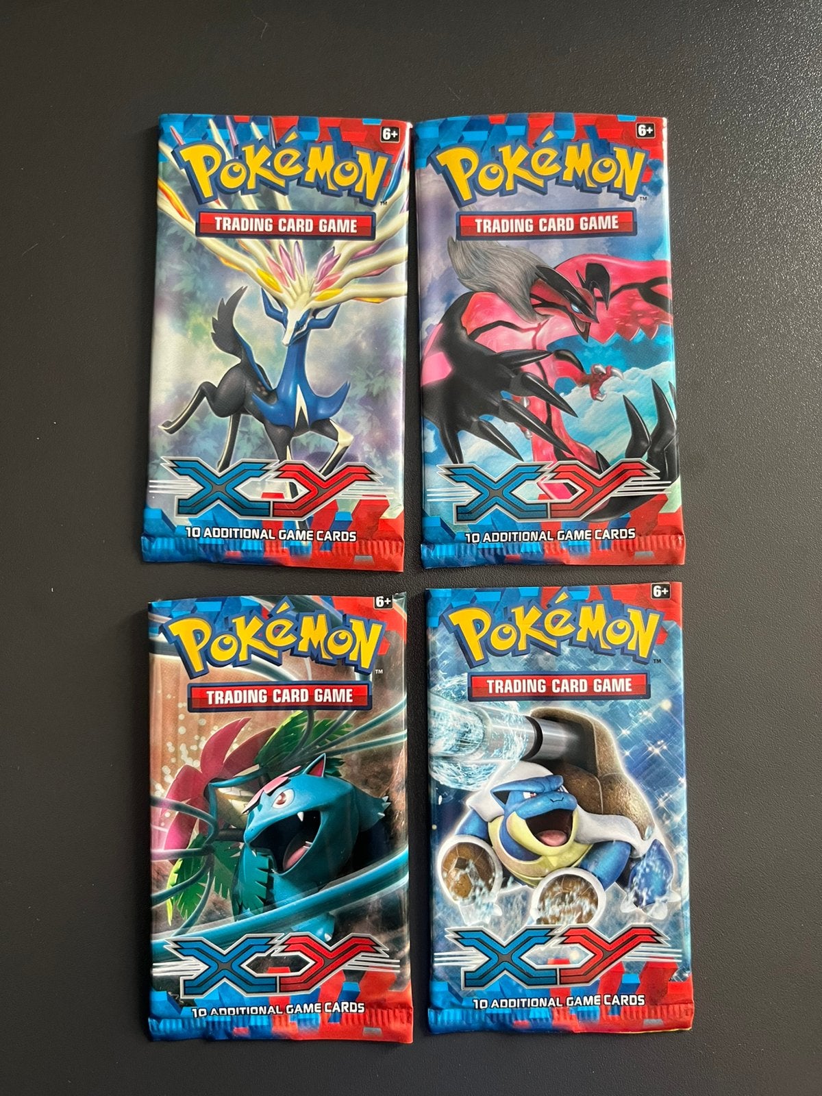 Pokemon booster empty art set compleet xy base set, Ophalen of Verzenden, Gebruikt, Booster
