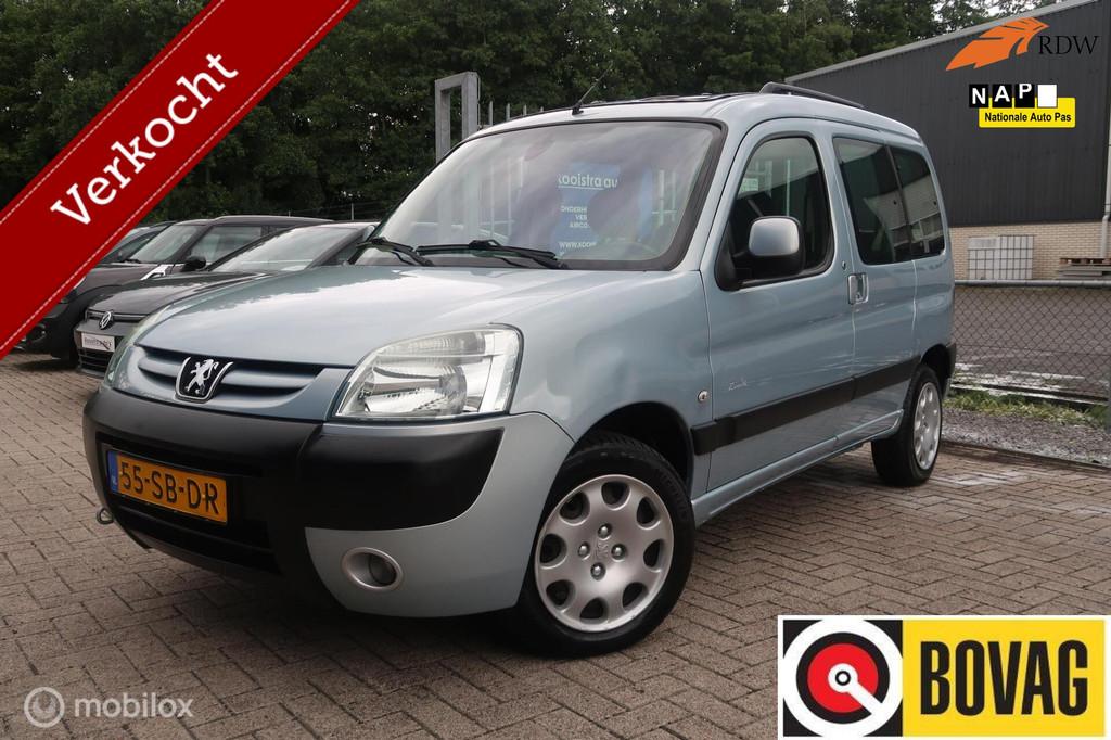 Peugeot Partner MPV 1.6-16V Zenith 2 AIRCO, TREKHAAK, CRUISE, Stof, Gebruikt, 4 cilinders, 1226 kg