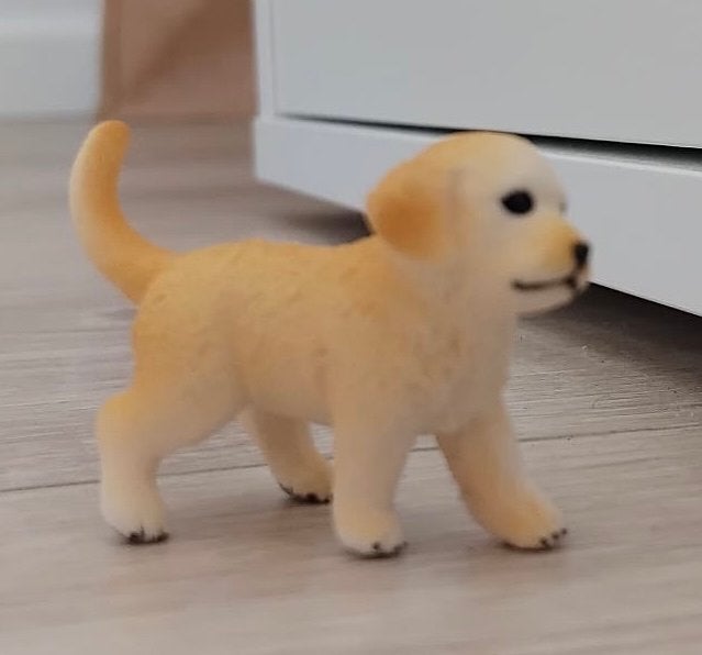 Schleich Schattig Labrador Puppy - Speelgoed Hondje, Ophalen of Verzenden, Gebruikt, Jongen of Meisje