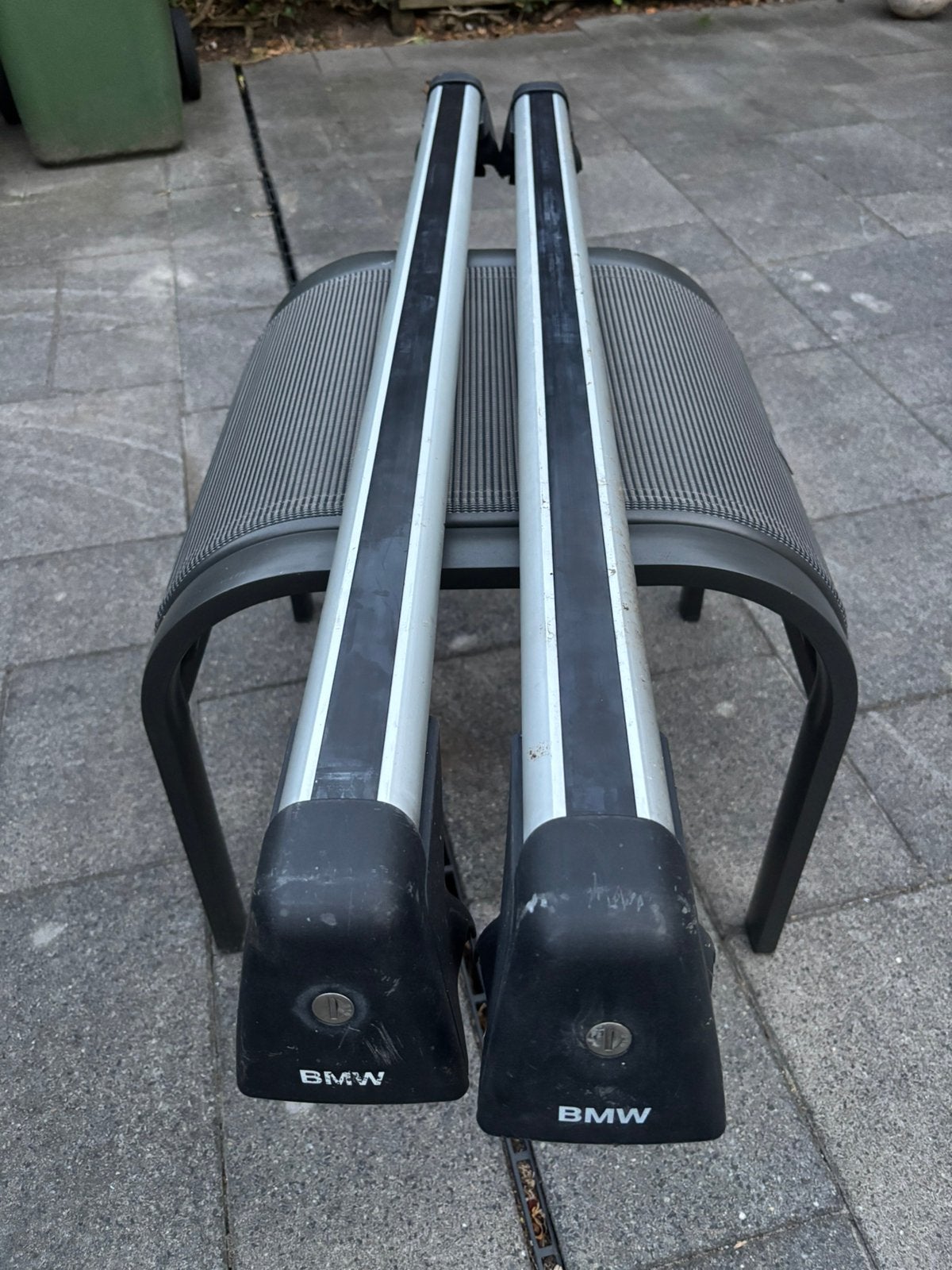 Originele bmw dakdragers e91 met dakreling, Auto diversen, Dakdragers, Ophalen of Verzenden, Gebruikt